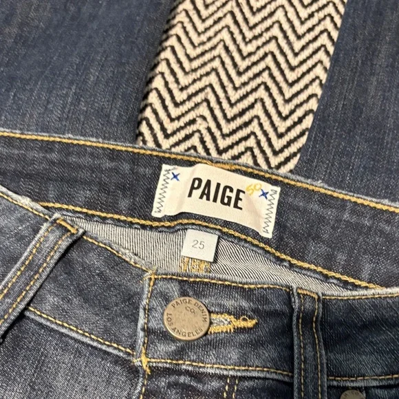 PAIGE Verdugo Crop Jeans | Sz 25 - Picture 3 of 7